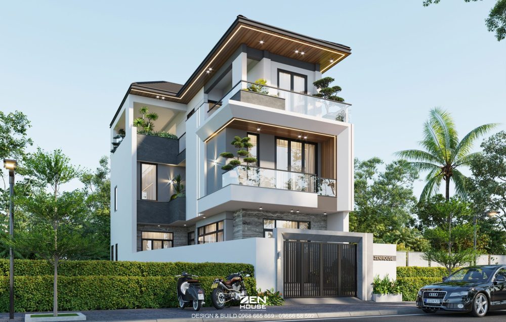 Biệt thự 3 tầng