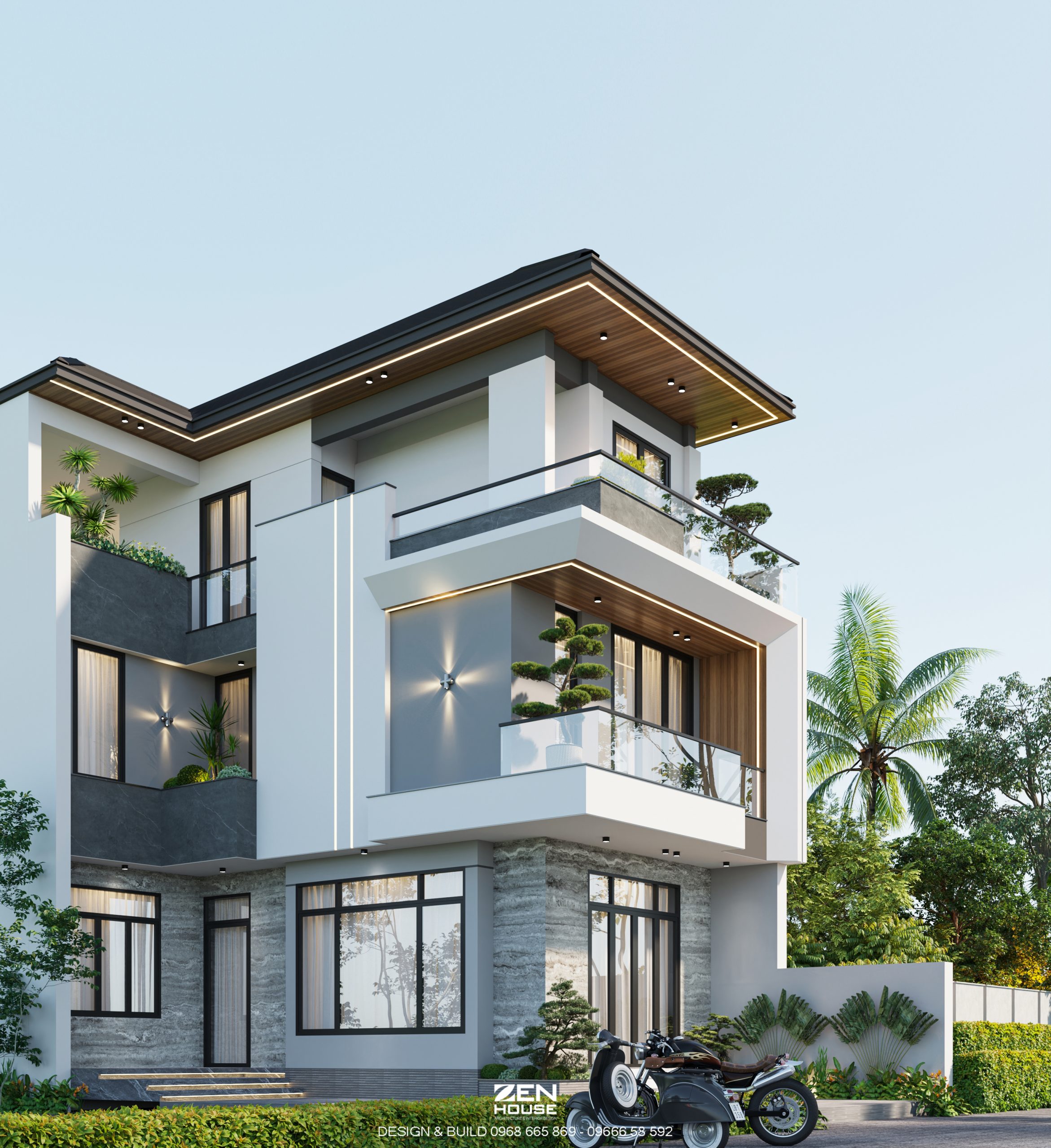 Biệt thự 2 tầng