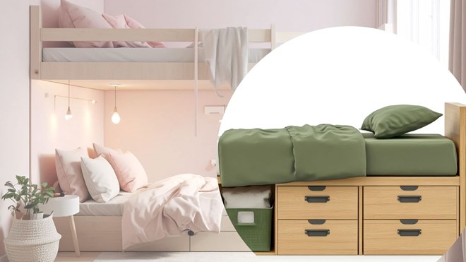 Cách bố trí phòng ngủ nhỏ gọn gàng, tối ưu không gian