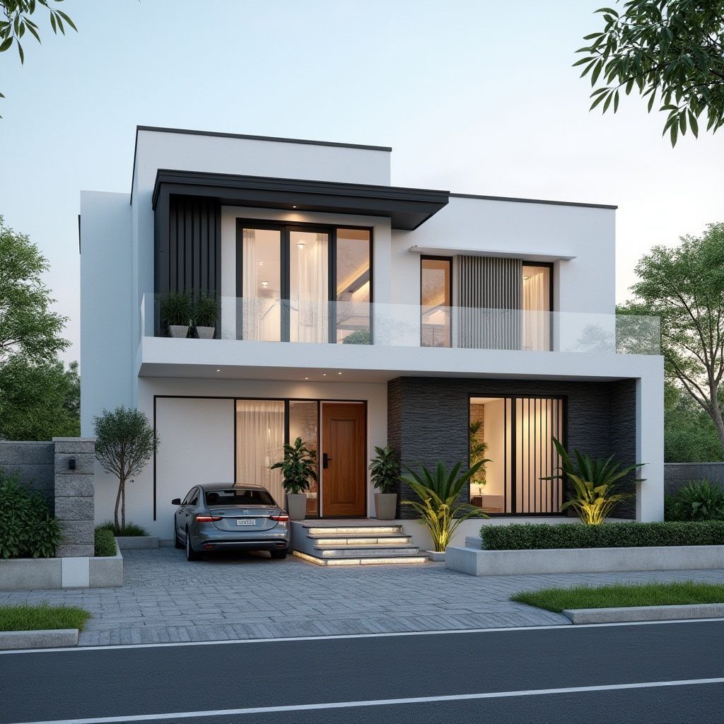 Nhà phố hiện đại